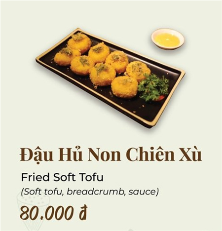 Đậu Hủ Non Chiên Xù